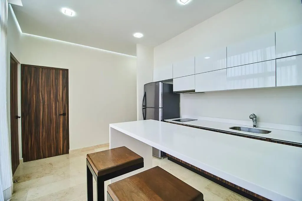 Moonlight Top Bright&Spacious 2Br Apt W/ Gym & Private Pool Tulum Apartamento