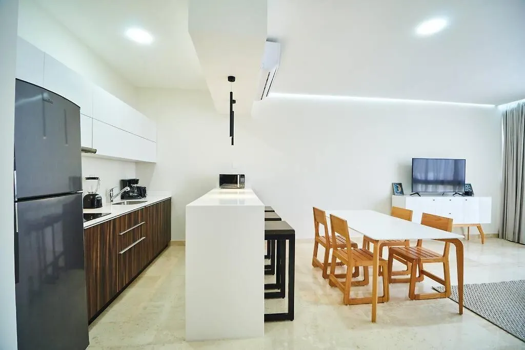 Moonlight Top Bright&Spacious 2Br Apt W/ Gym & Private Pool Tulum