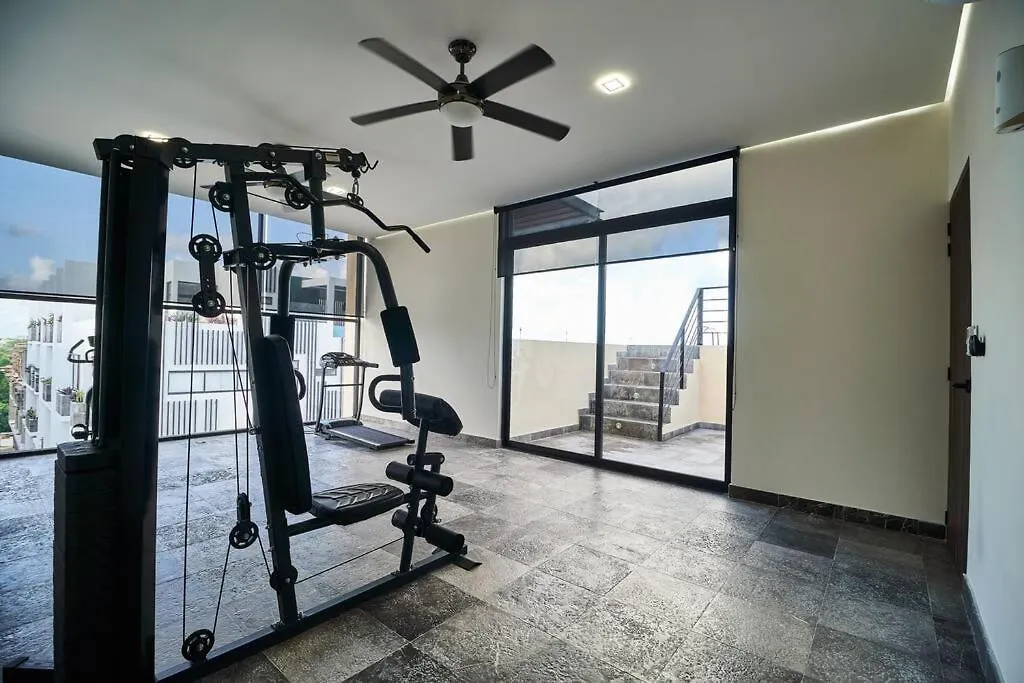 Moonlight Top Bright&Spacious 2Br Apt W/ Gym & Private Pool Tulum México