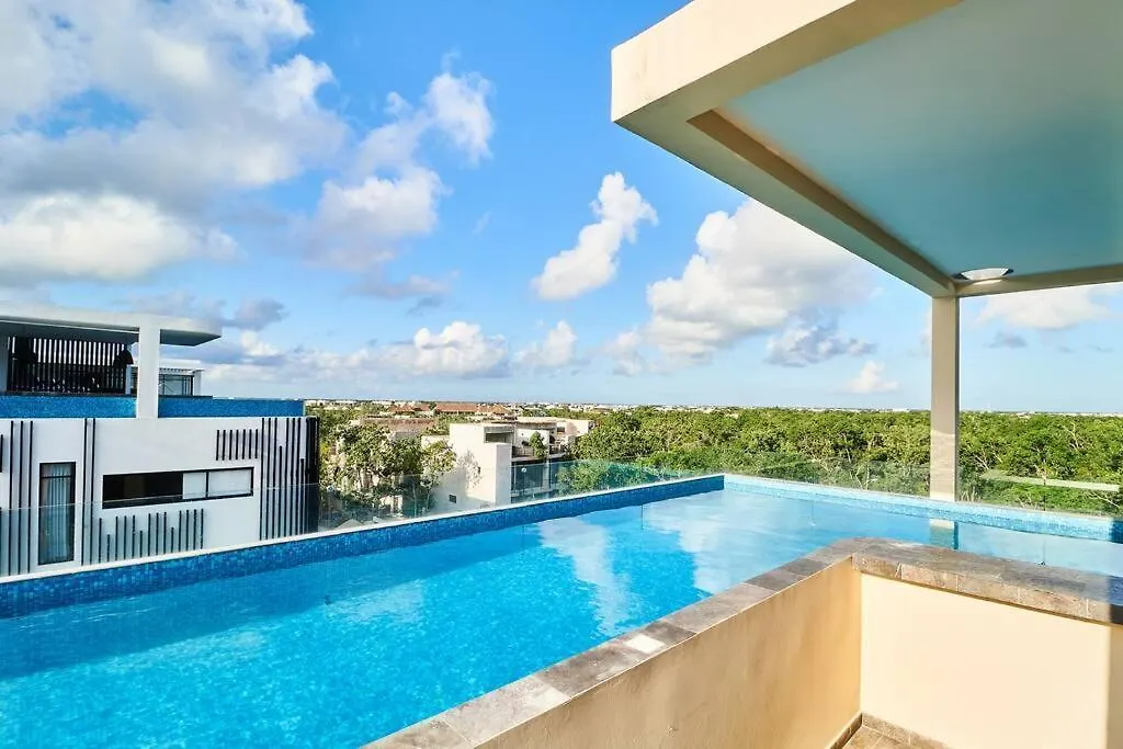 Moonlight Top Bright&Spacious 2Br Apt W/ Gym & Private Pool Tulum 0*,  Mexico