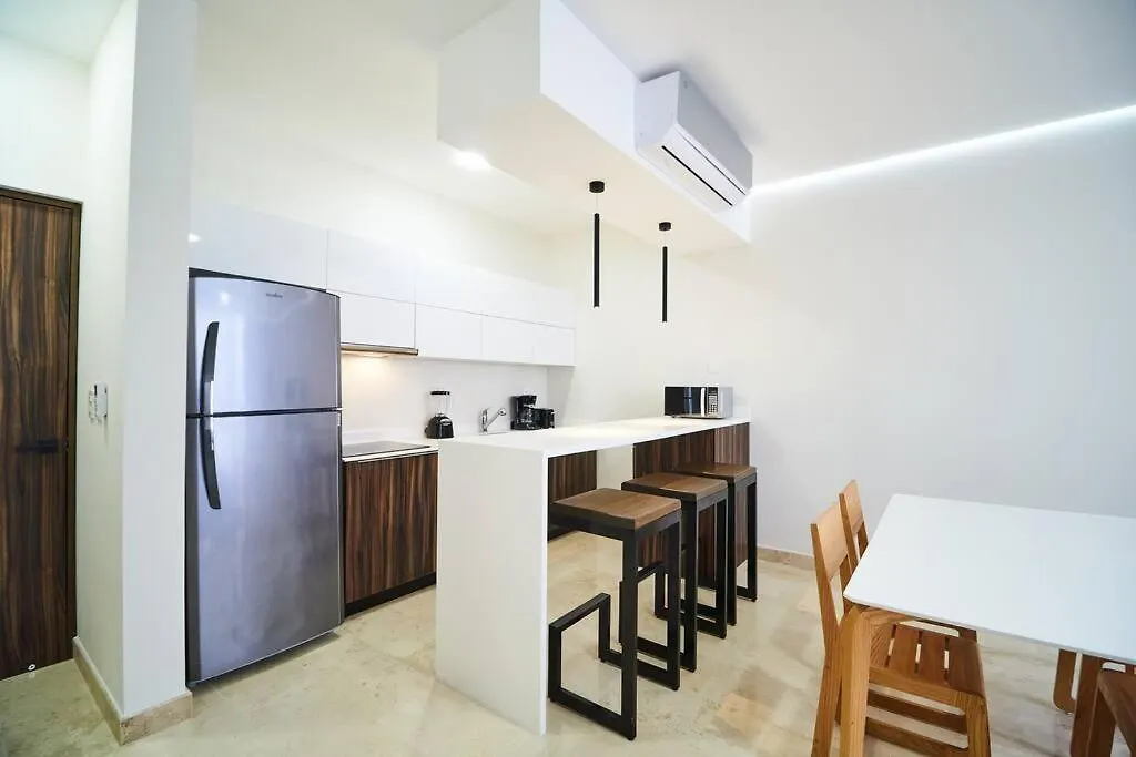Moonlight Top Bright&Spacious 2Br Apt W/ Gym & Private Pool Tulum Apartment