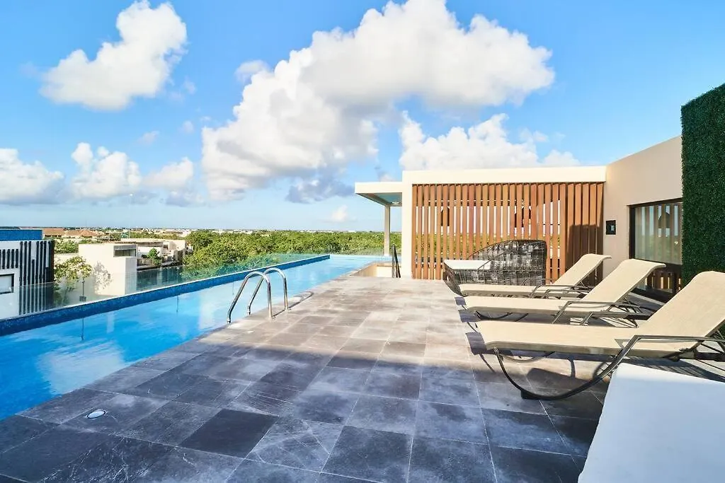 Moonlight Top Bright&Spacious 2Br Apt W/ Gym & Private Pool Tulum 0*,  Mexico